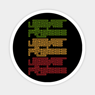 Ultimate Frisbee Rasta Magnet